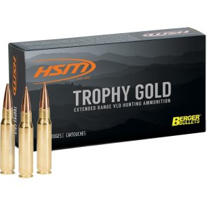 HSM Ammunition BER-6REM87VLD 6mm Remington 87gr VLD 20 Rounds