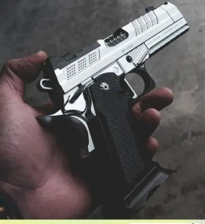 FUSION XP COMP HGA 9MM 4.6IN COMPED AND PORTED BBL FS CHROME 2 17RD MAGS OPTICS CUT THUMB