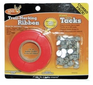 GSM Outdoors HME TRWT Trail Marking Tape Tacks 50PK