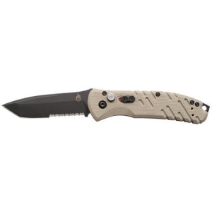 Gerber Propel Downrange Auto S30V Tanto Blade Desert G10 30-000717