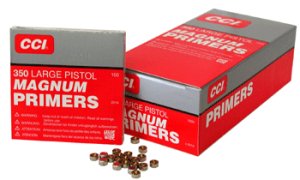 CCI PRIMERS 350 LARGE PISTOL MAGNUM 5000 PACK