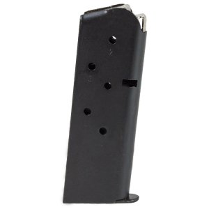 Magnum Research MAG1911456 1911 U 6rd .45 ACP Steel Magazine Black
