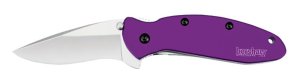 Kershaw Scallion 1620PUR 2.4 In Purple Aluminum Folding Knife