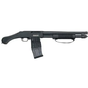 Mossberg 590M Shockwave 12 Gauge Pump 15 in Matte Blue 10+1 Action
