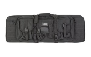 XTS Tactical Double Rifle Case 36 In Black 600D Polyester