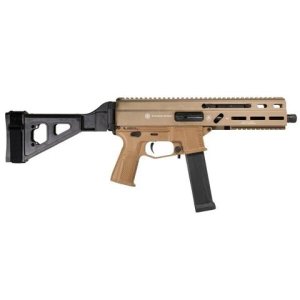 Grand Power Stribog SP10A3 10mm 8 In 20 Round FDE With Brace