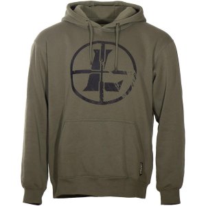 Leupold 185891 Distressed Reticle Hoodie Ash Green 3XL Midweight