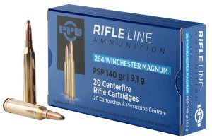 Prvi Partizan PP264 .264 Win Mag 140gr PSP Ammo 20 Rounds