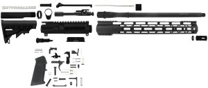 TacFire SSRK300LPK AR Build Kit .300 Blackout 16 In M-LOK Handguard