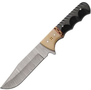 SZCO Rite Edge DM1405BK 4.5 Micarta Bone Leather