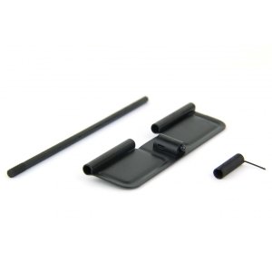 TacFire USA Made AR-15 Dust Cover Assembly w/ Knurled Rod