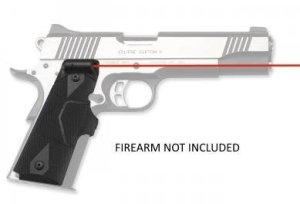 Crimson Trace LG-401 Lasergrip 1911 Red Laser Front Activation