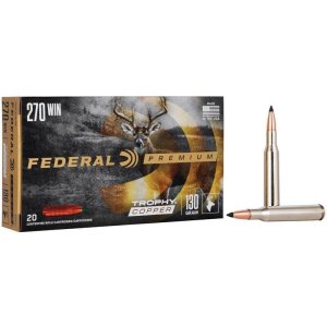 Federal Premium Trophy Copper .270 Win 130gr 20rd Box P270TC1