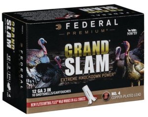 Federal Premium PFCX157F4 12 Gauge 3 In 1.75 oz #4 Shot 10 Rounds