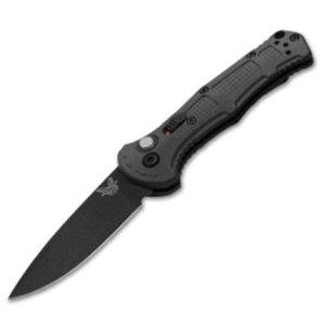 Benchmade 9570BK Mini-Claymore 3" Black Grivory Auto Knife w/Safety
