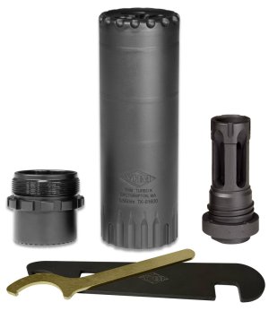 Yankee Hill YHM-2180-28 Turbo K-RB 556 Suppressor with Flash Hider Steel