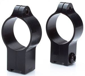 Talley 22CZRH Rimfire Rings Black CZ 452 European/455/457/512/513 1”...