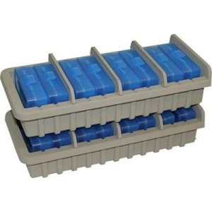 MTM Case-Gard Ammo Rack with 8 9mm Handgun Ammo Boxes