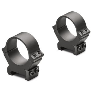 Leupold PRW2 30mm Low Steel Cross-Slot Ring Matte Black