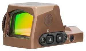 Sig Sauer Romeo-X Pro 24mm 1x 2MOA Red Dot 32mm Circle FDE