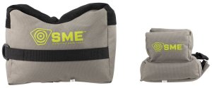 Shooting Made Easy SMEGRF Front & Rear Gun Rest Bags 600D Poly Suede Top