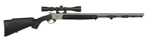 Traditions Pursuit XT 50 Caliber 26 In Cerakote Black Synthetic
