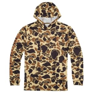 Browning Team Spirit Long Sleeve Shirt with Hood UPF 50+