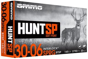 Ammo Incorporated HUNT SP .30-06 SPRG 65 Gr 20-Rounds Rifle Ammo