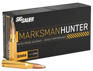 Sig Sauer E3006GK16520 Marksman Hunter 30-06 Springfield 165gr 20 Rounds