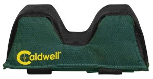 Caldwell 263234 Medium Varmint Front Rest Bag, Green/Black, Leather & Polyester, Quick Installation