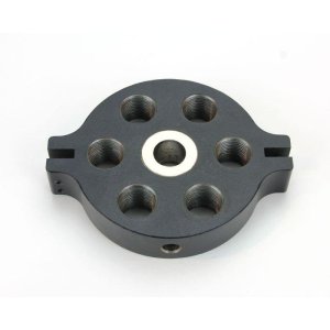 Lyman T-Mag II Extra Turret, 6 Die Capacity, Flat Machined Base