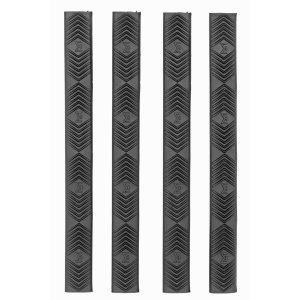 Ergo M-LOK WedgeLoK Slot Cover Grip Black Pack Of 4 Md: 4332-4PK-BK