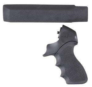 Hogue 05015 12 Gauge OverMolded Tamer Black Polymer Mossberg 500/590/835