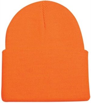 Outdoor Edge Knit Watch Cap Blaze Orange KN400 Knit Beanie