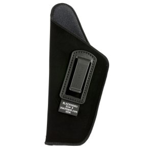 Blackhawk 73IP03BKL Left-Handed IWB Holster, 4.5-5 Inch Barrel, Durable Nylon, Sleek Black Finish