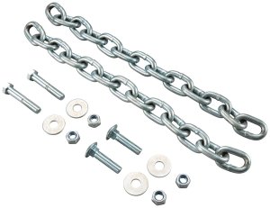 Champion Center Mass AR500 Steel Target Hanging Set 18-Inch Silver 44110