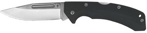 AccuSharp 711C Lockback Knife 3 in Stainless Steel Blade Black FRN Handle