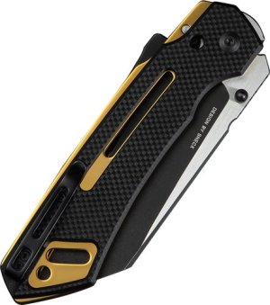 CIVIVI KNIFE BUSTER FG 4.2" BLACK GOARSE G10 SATIN FLAT