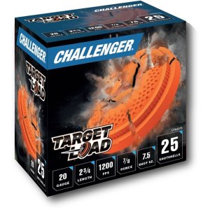 Challenger CTA2075 20 Gauge 2-3/4" 7/8 oz #7.5 Shot Ammo 250/Case