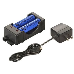 Streamlight 18650 Charger Flashlight Charging Cradle w/ Lithium Batteries