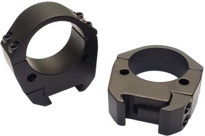 Talley TMS34L 34mm Low Picatinny Rail Scope Rings Black Anodized Aluminum