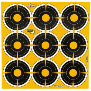 Allen Company Inc. EZ Aim 15318 Bullseye Target 2 in 12 Sheets 108 Total