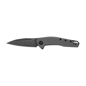 Kershaw Sanctum 1815 2.98 In Drop Blackwash Folding Knife