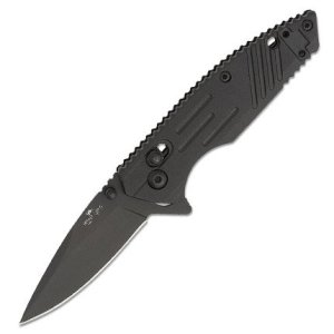 Bear Archery MC-900-B7-B 3 5/8 In D2 Blade Black Zytel Slide Lock Knife