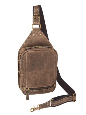 GTM GTM-CZY110BRN Mini Sling Discreet Buffalo Brown