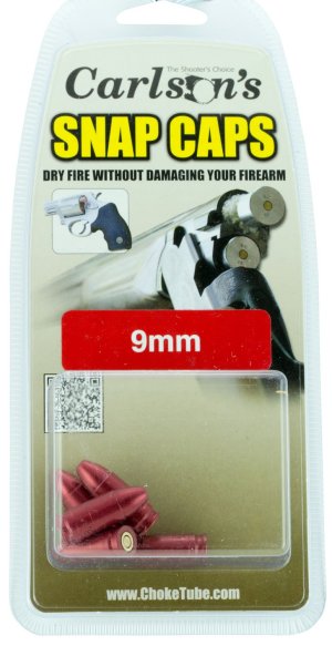 Carlson's 00058 Snap Caps 9mm 5-Pack Spring Loaded Striking