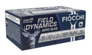 Fiocchi 12LESLUG 12 Gauge 2.75" 7/8oz Rifled Slug 10 Rounds 1300fps