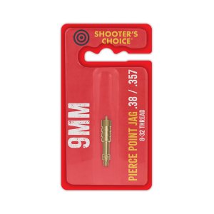 Shooter's Choice Pierce Point Jag 9MM 8-32 Thread Brass