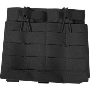 GREY GHOST GEAR 1051-2 Double 7.62 Mag Panel MOLLE Black