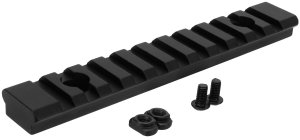 TacFire MAR105L Picatinny Section Rail 5 In 11 Slots Black Anodized